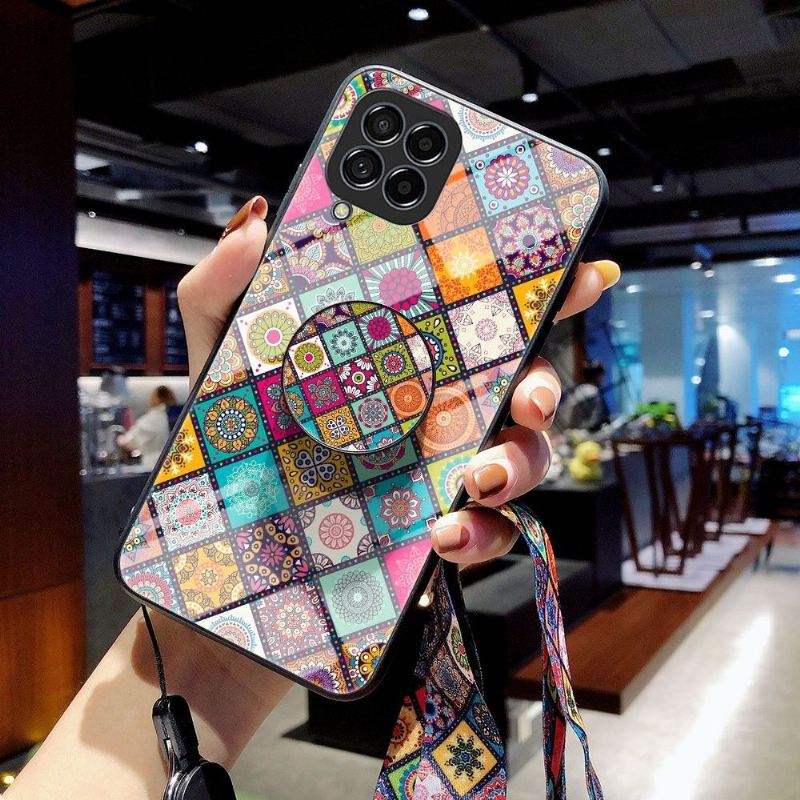 Hülle Für Samsung Galaxy M33 5G Mandala-kaleidoskop Mit Ständer