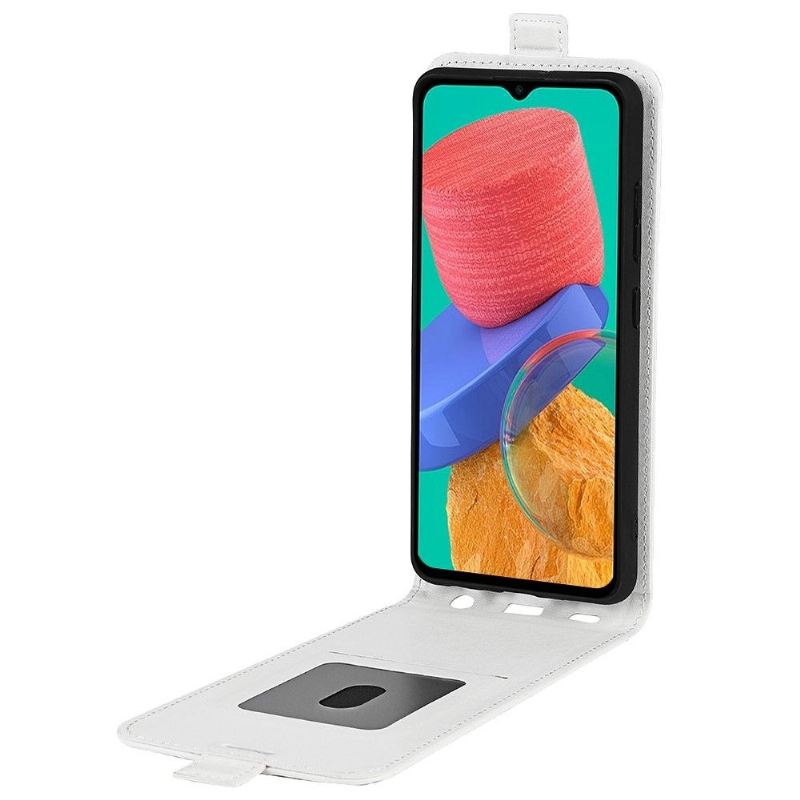 Lederhüllen Für Samsung Galaxy M33 5G Flip Case Vertikales Kunstleder