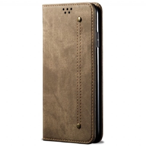 Flip Case Für Xiaomi Redmi Note 13 5g Jeanns-stoff