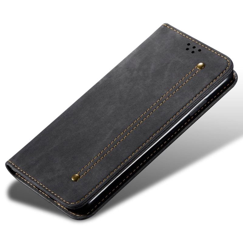 Flip Case Für Xiaomi Redmi Note 13 5g Jeanns-stoff