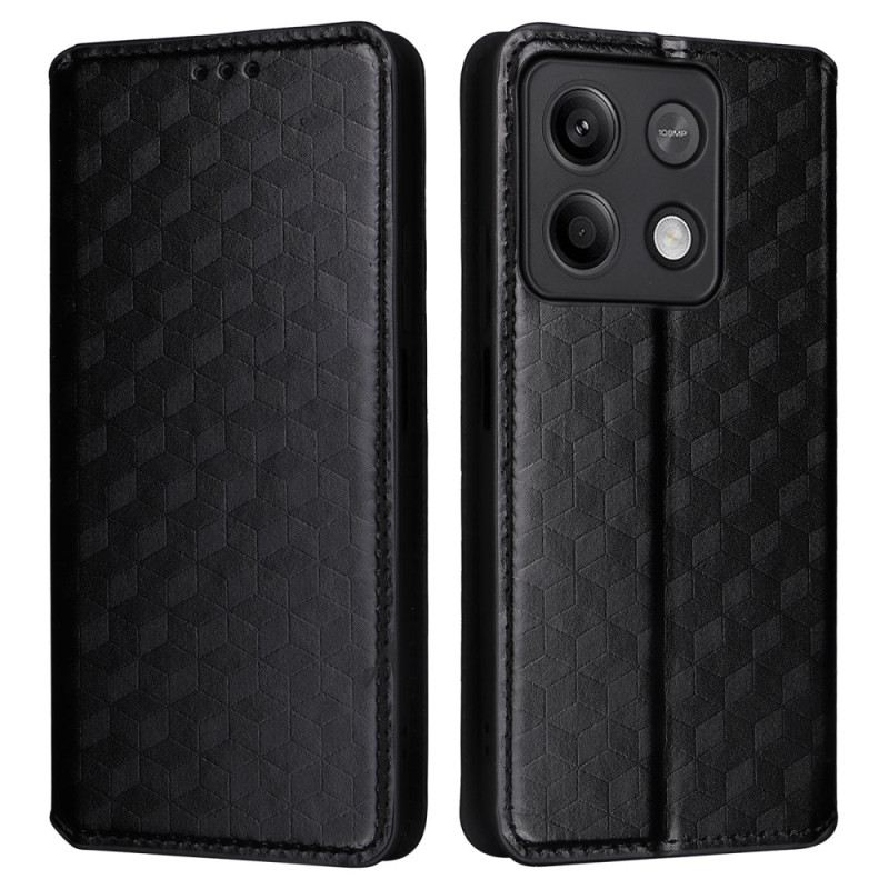 Flip Case Xiaomi Redmi Note 13 5g 3d-würfel