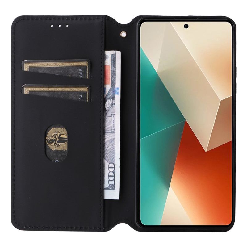 Flip Case Xiaomi Redmi Note 13 5g 3d-würfel