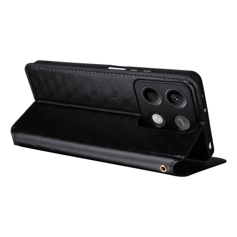 Flip Case Xiaomi Redmi Note 13 5g 3d-würfel