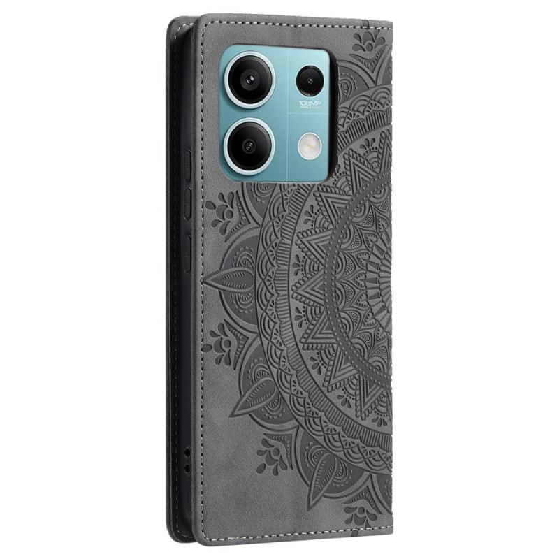 Flip Case Xiaomi Redmi Note 13 5g Mandala-muster