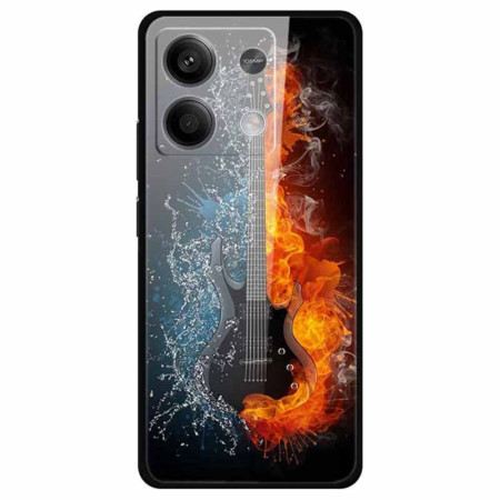 Hülle Xiaomi Redmi Note 13 5g Gitarre Aus Gehärtetem Glas Aus Eis Und Feuer