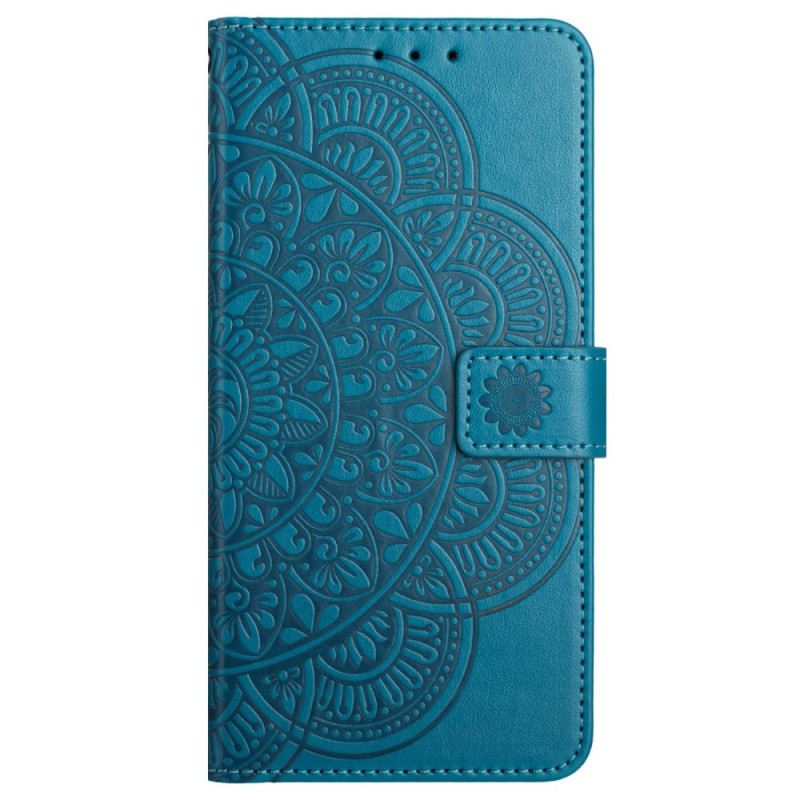 Lederhüllen Xiaomi Redmi Note 13 5g Handyhülle Mandala-druck Mit Schlüsselband