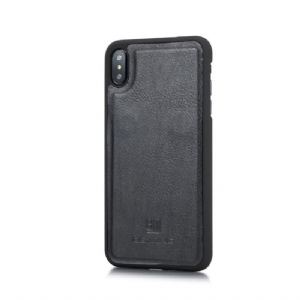 Hülle Flip Case Für iPhone XS Max Schutzhülle 2 in 1 Abnehmbar