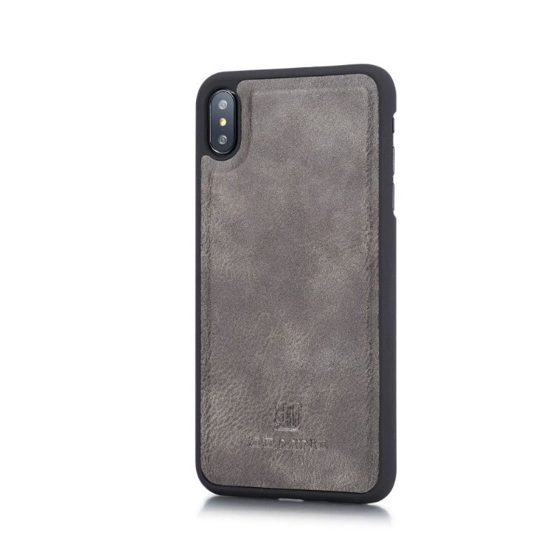 Hülle Flip Case Für iPhone XS Max Schutzhülle 2 in 1 Abnehmbar