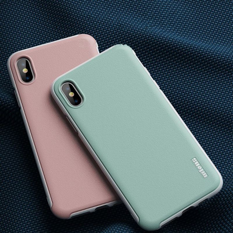 Hülle Für iPhone XS Max Macaron-serie