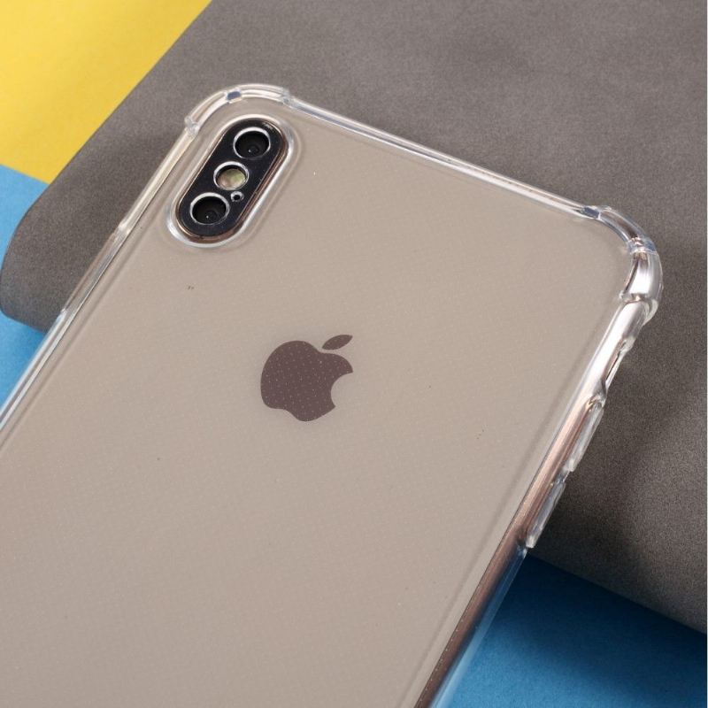 Hülle Für iPhone XS Max Transparente Verstärkte Ecken