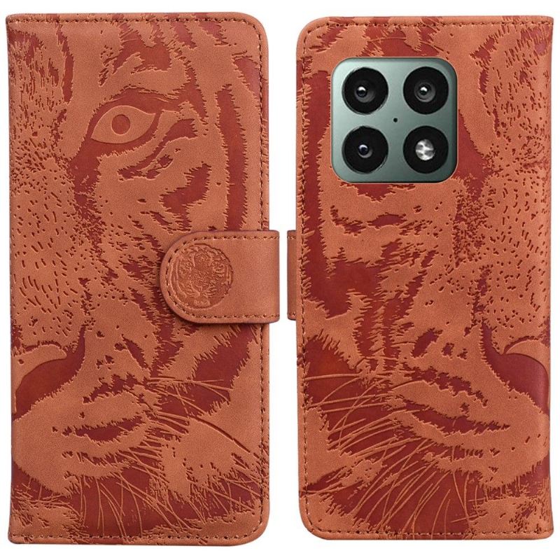 Case Für OnePlus 10 Pro Geprägter Tiger