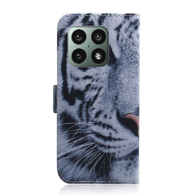 Case Für OnePlus 10 Pro Unterstützungsfunktion Für Tigermuster