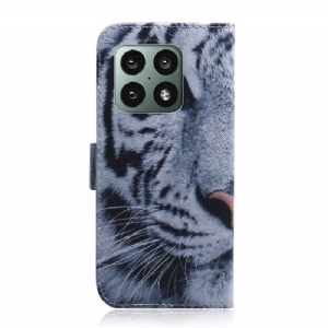 Case Für OnePlus 10 Pro Unterstützungsfunktion Für Tigermuster