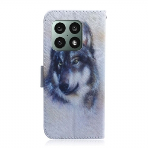 Case Für OnePlus 10 Pro Unterstützungsfunktion Für Wolfsmuster