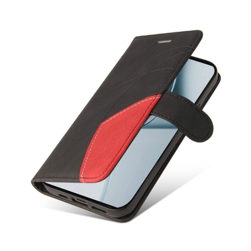 Flip Case Für OnePlus 10 Pro Bicolor Künstlerisch