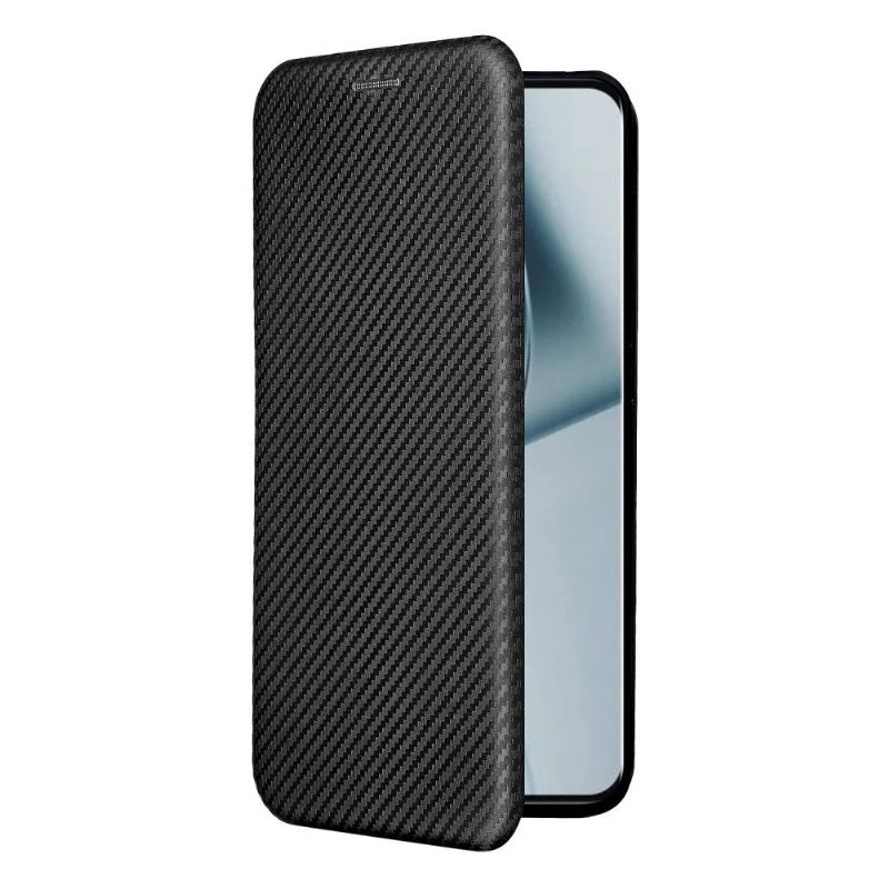 Flip Case Für OnePlus 10 Pro Kohlefaser-kunstleder