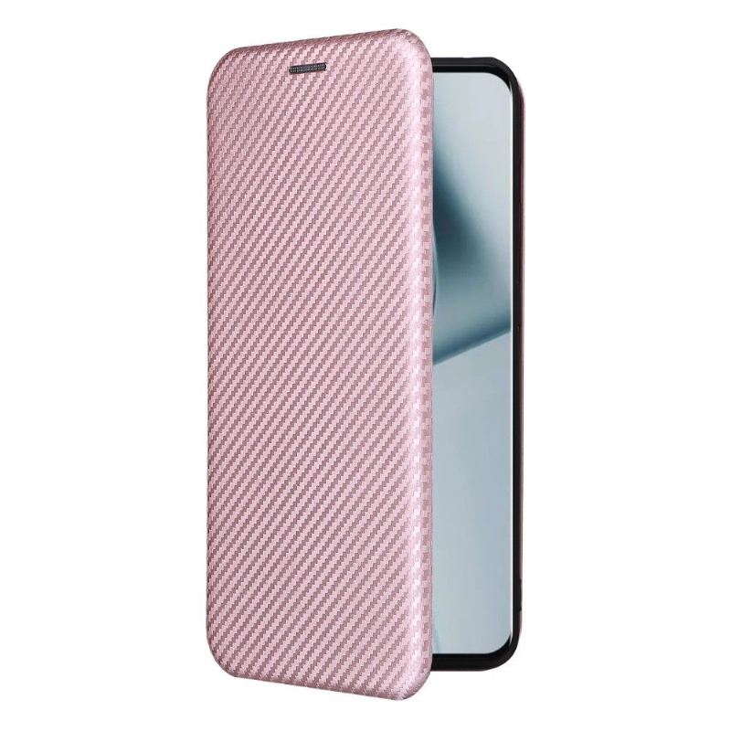 Flip Case Für OnePlus 10 Pro Kohlefaser-kunstleder