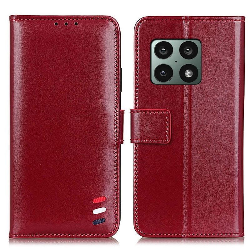 Flip Case Für OnePlus 10 Pro Flip Case Melody Folio Aus Kunstleder