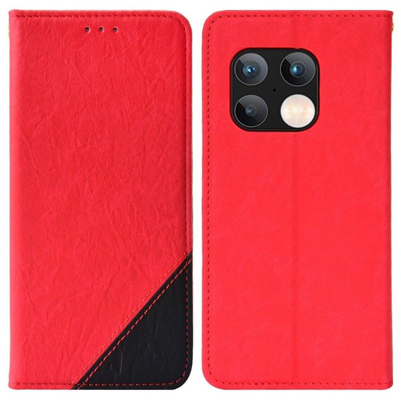 Flip Case Für OnePlus 10 Pro Flip Case Retro-kunstleder