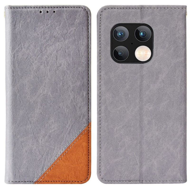 Flip Case Für OnePlus 10 Pro Flip Case Retro-kunstleder