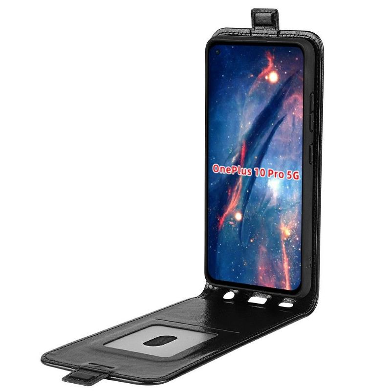 Flip Case Für OnePlus 10 Pro Flip Case Vertikales Kunstleder