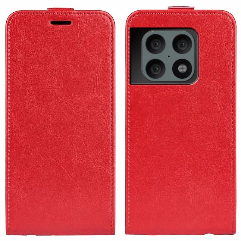 Flip Case Für OnePlus 10 Pro Flip Case Vertikales Kunstleder