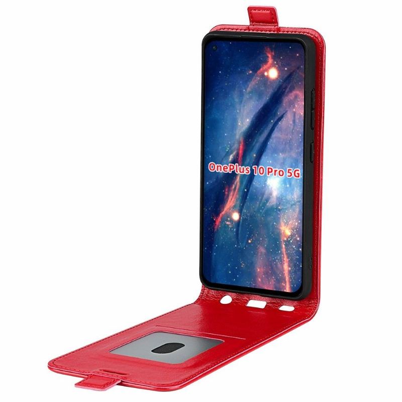 Flip Case Für OnePlus 10 Pro Flip Case Vertikales Kunstleder