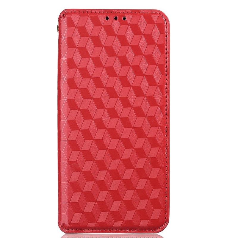 Lederhüllen Für OnePlus 10 Pro Flip Case Konstruktionsgeometrie