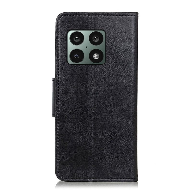 Lederhüllen Für OnePlus 10 Pro Flip Case Kunstleder Folio Standfunktion