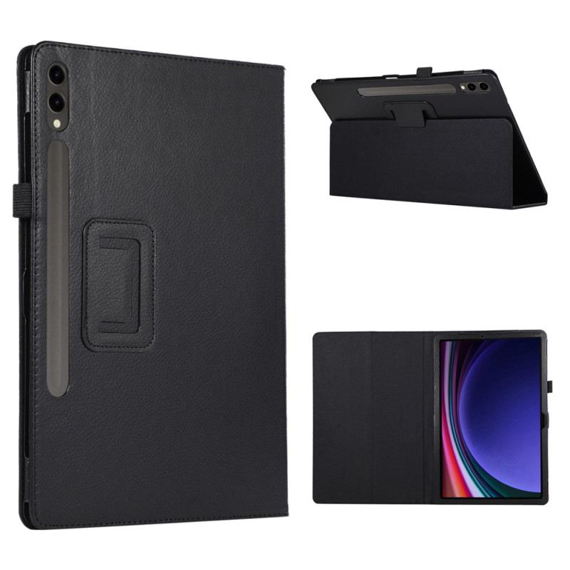 Case Samsung Galaxy Tab S9 Plus Handyhülle Ledereffekt