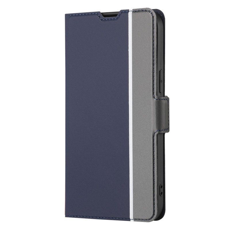 Flip Case Für Huawei P60 Pro Zweifarbig