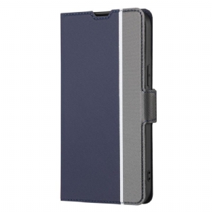 Flip Case Für Huawei P60 Pro Zweifarbig