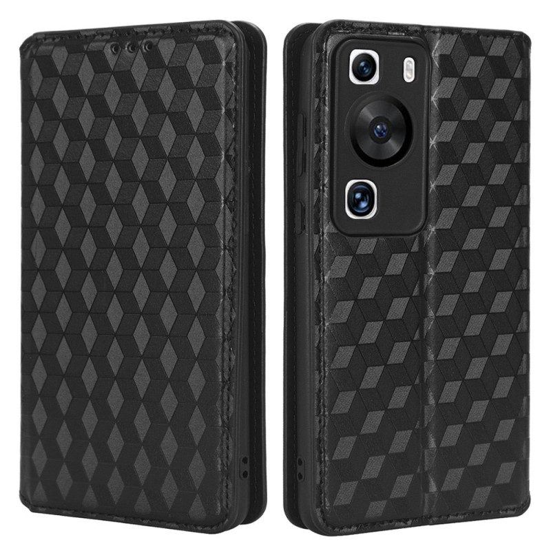 Schutzhülle Für Huawei P60 Pro Flip Case 3d-muster