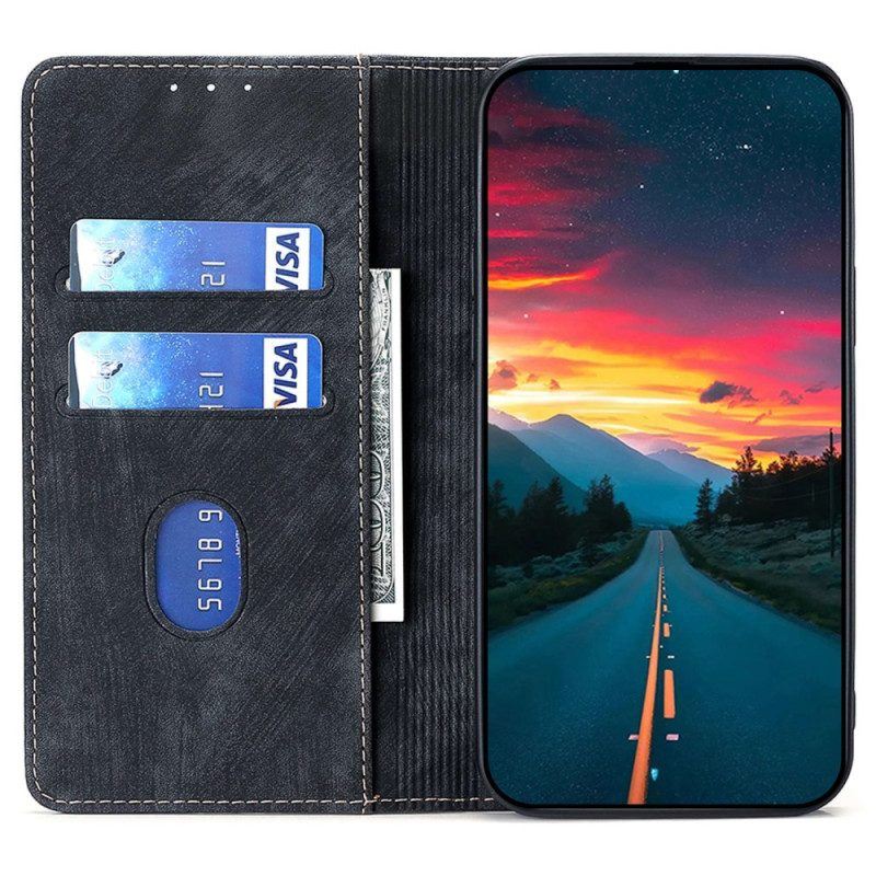 Schutzhülle Für Huawei P60 Pro Flip Case Vintage-serie