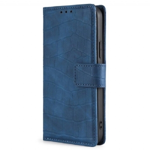 Flip Case Für Huawei Mate 50 Pro Krokodil