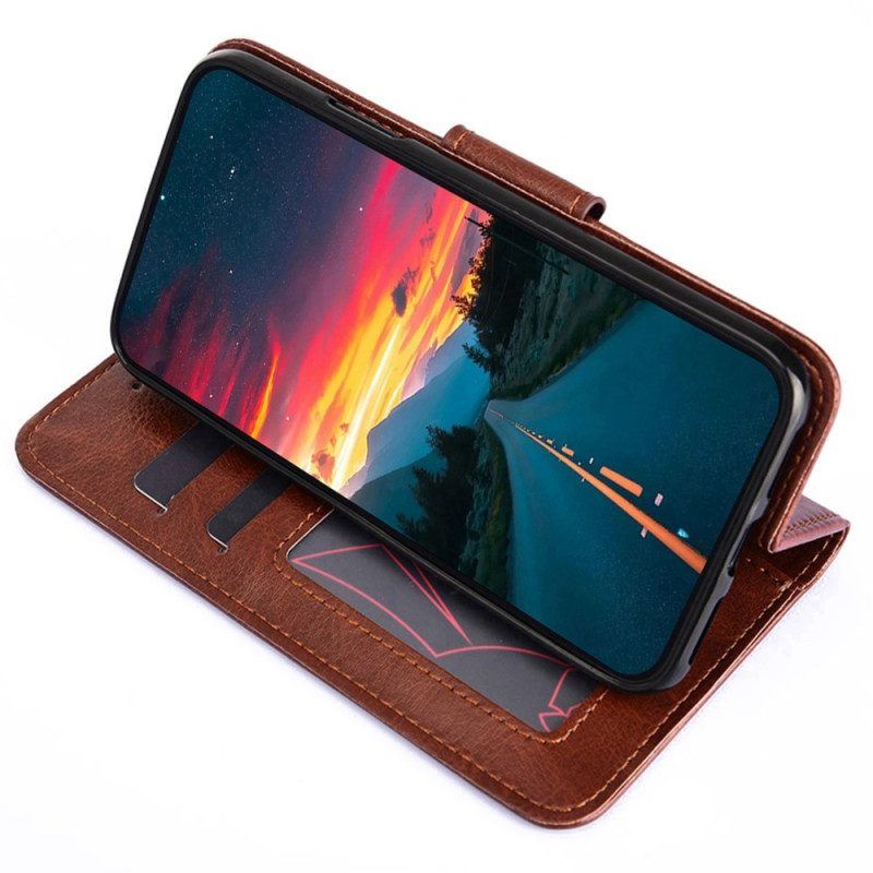 Flip Case Für Huawei Mate 50 Pro Vintage-kunstleder