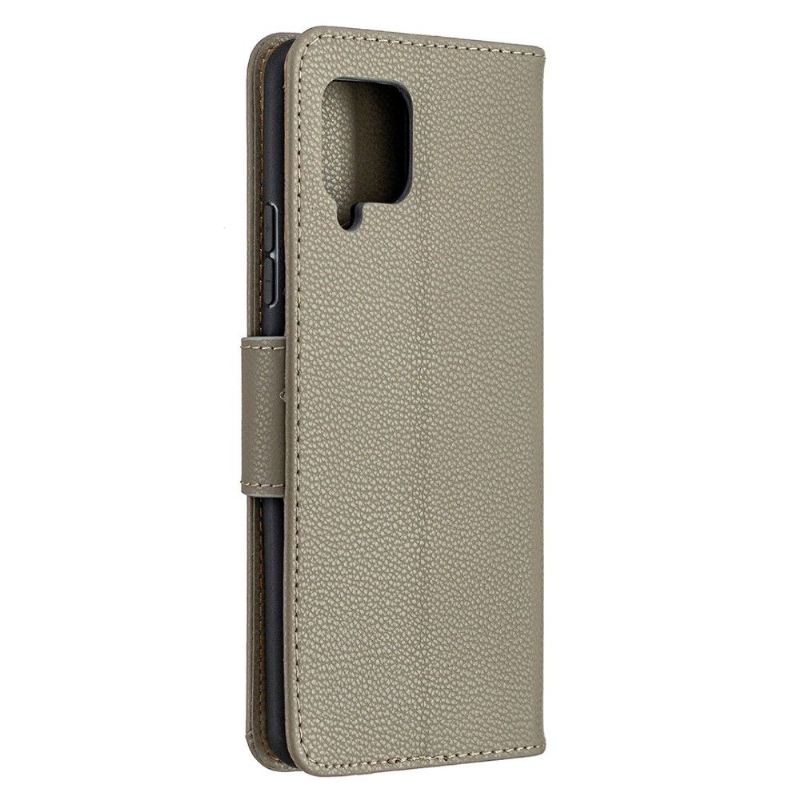 Case Für Samsung Galaxy A42 5G Flip Case Genarbter Ledereffekt