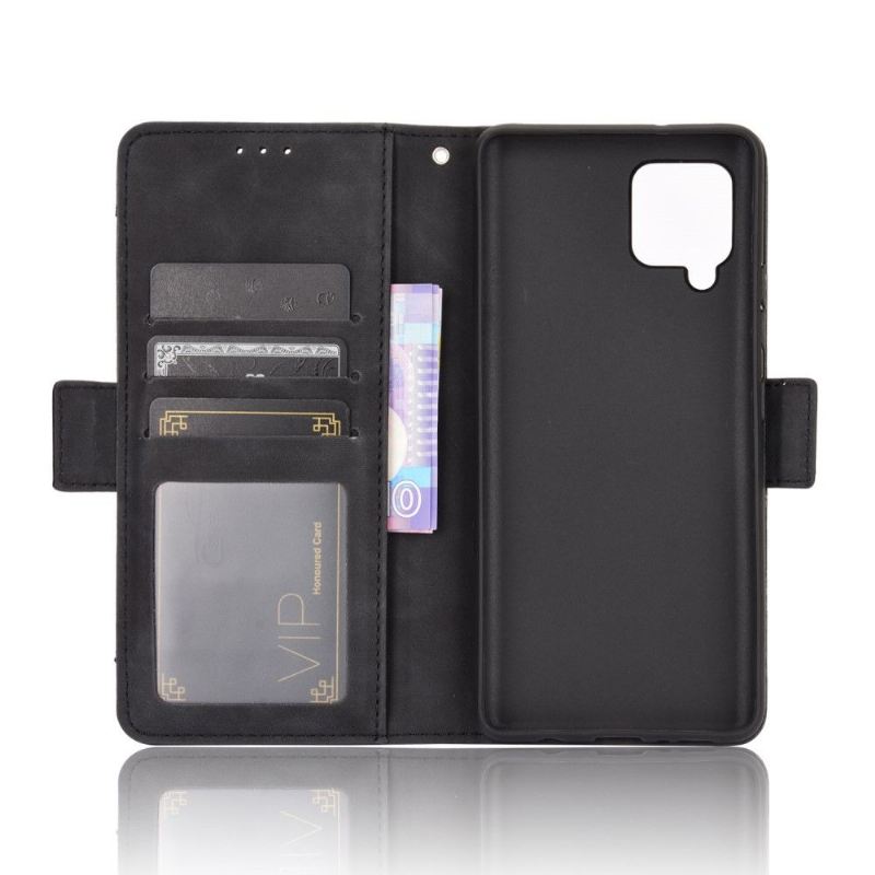 Flip Case Für Samsung Galaxy A42 5G Premium Mit Kartenhalter