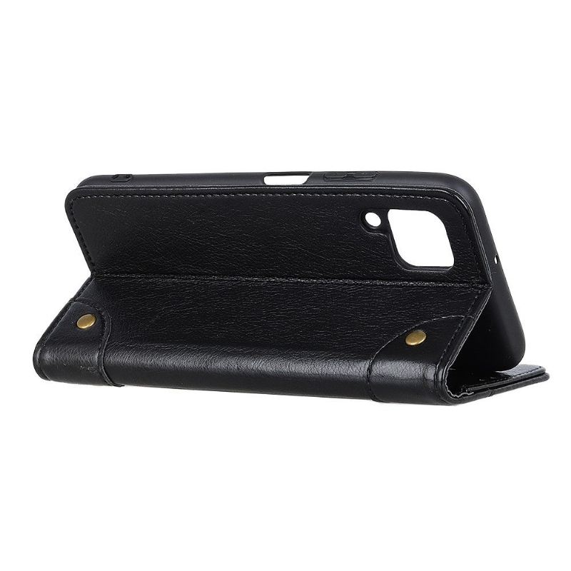 Flip Case Für Samsung Galaxy A42 5G Vintage-nappa