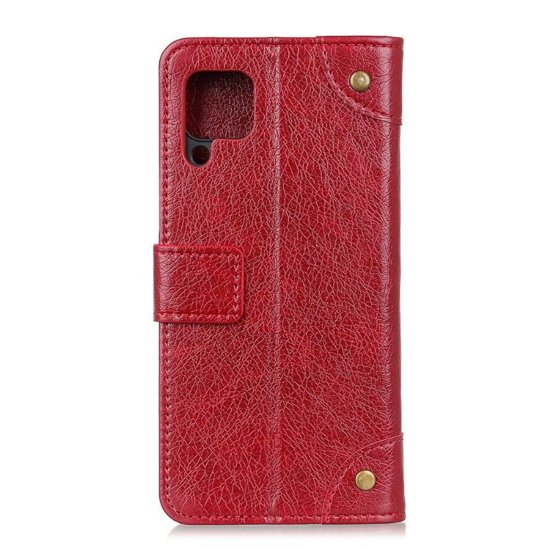 Flip Case Für Samsung Galaxy A42 5G Vintage-nappa