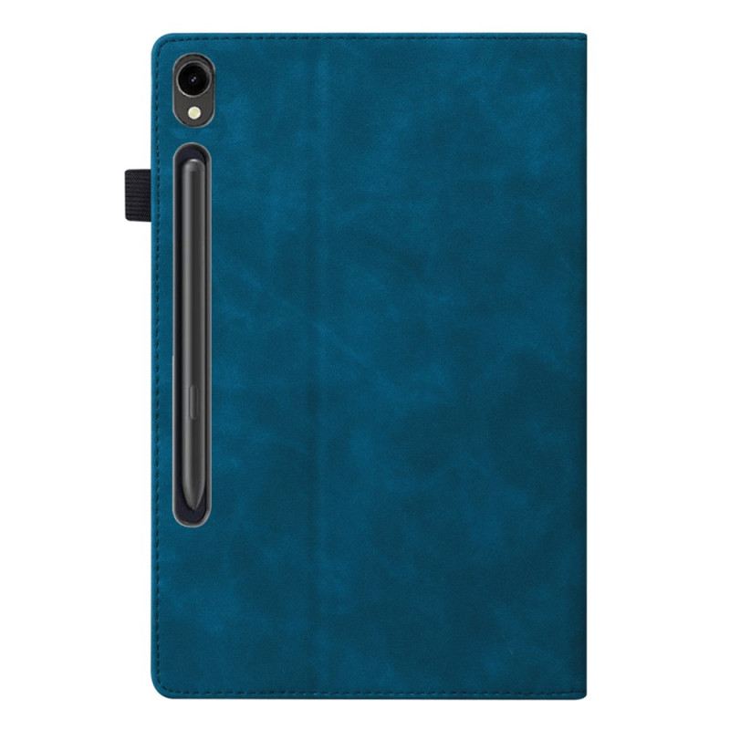 Case Samsung Galaxy Tab S9 Wildledereffekt