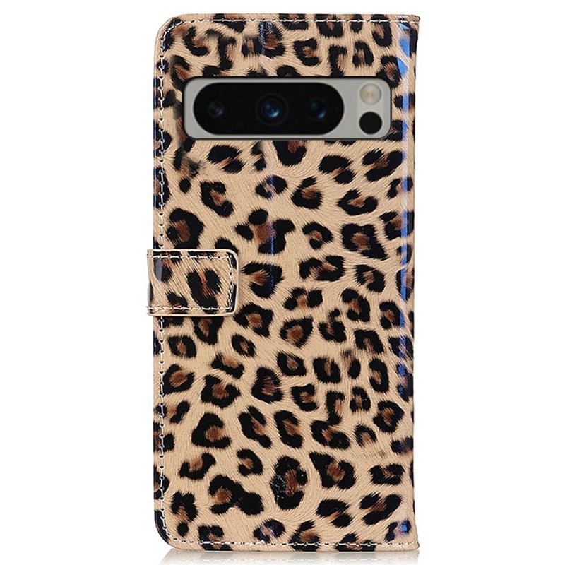 Lederhüllen Für Google Pixel 8 Pro Leopard