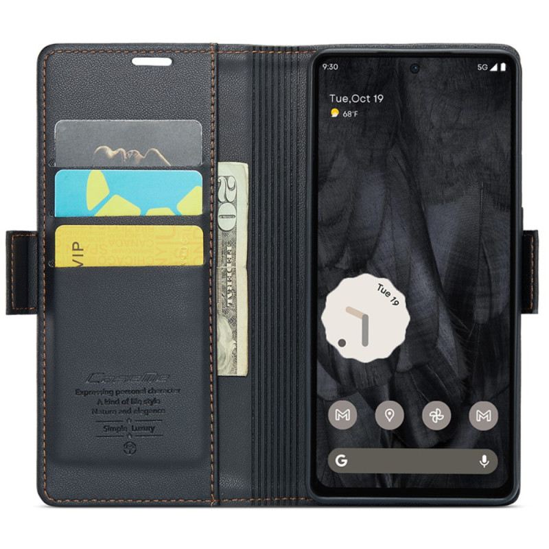 Lederhüllen Google Pixel 8 Pro Caseme-lederstil