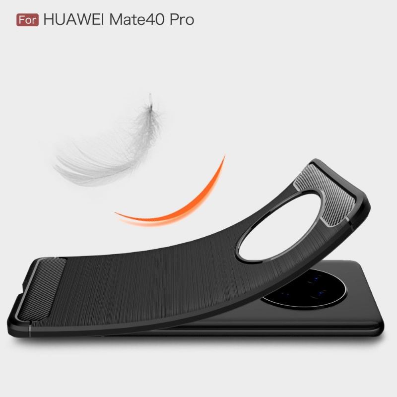 Hülle Für Huawei Mate 40 Pro Flexibler Pinseleffekt