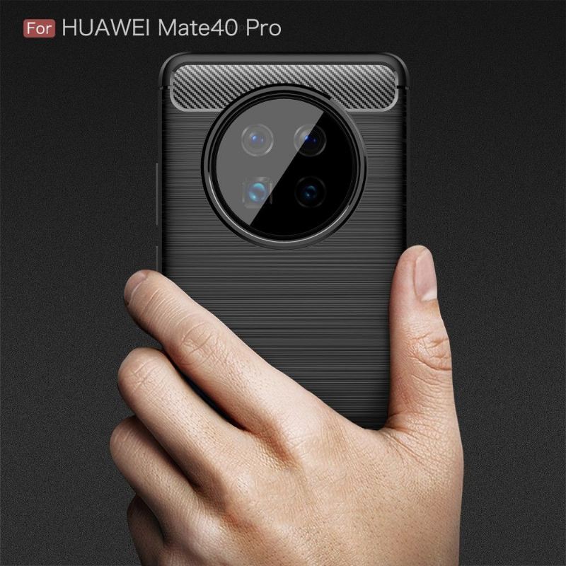 Hülle Für Huawei Mate 40 Pro Flexibler Pinseleffekt