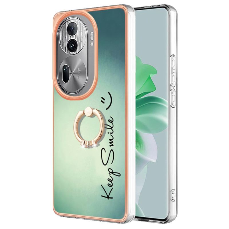 Hülle Oppo Reno 11 Pro 5g Keep Smile Ringhalter