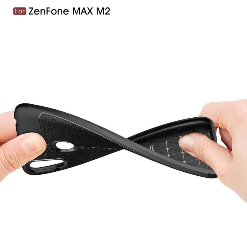 Handyhülle Für Asus Zenfone Max M2 Finishing-gel Für Kunstleder