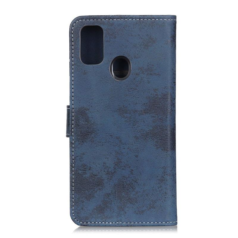 Case Für Samsung Galaxy A21s Anti-Sturz Cyrius Kunstleder Vintage