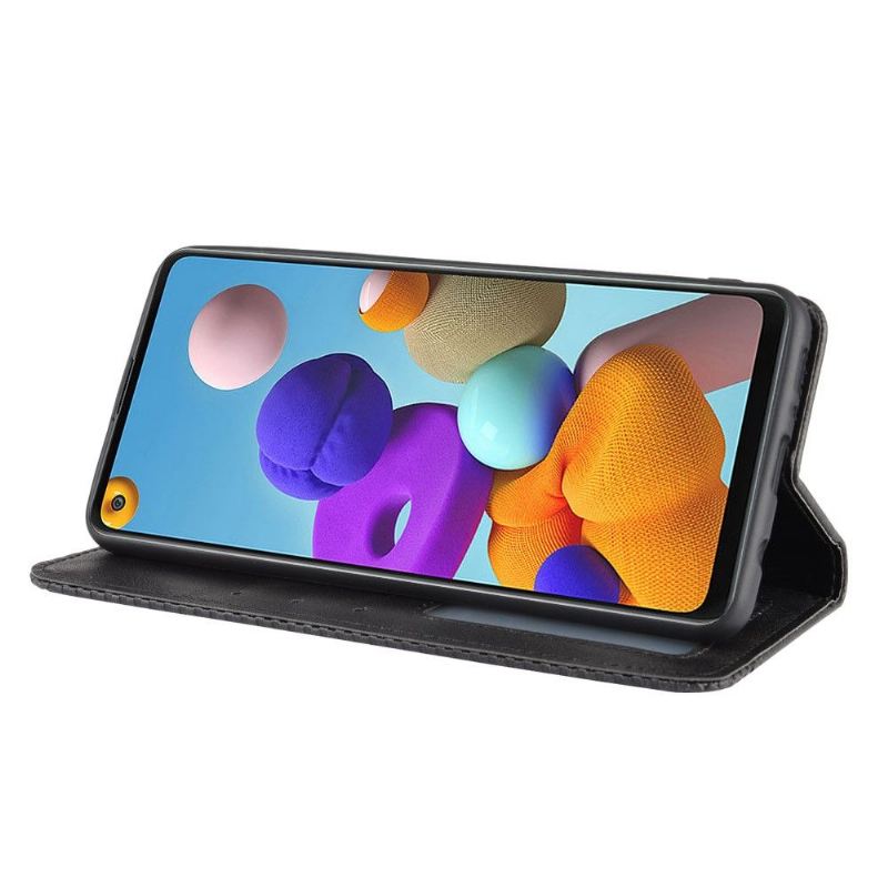 Case Für Samsung Galaxy A21s Der Lederstil Cirénius