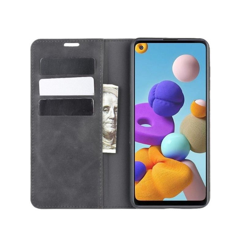 Flip Case Für Samsung Galaxy A21s Business-retro